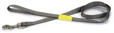 Beeztees hondenriem Uni nylon 120x2cm donkergrijs Finale Uitverkoop