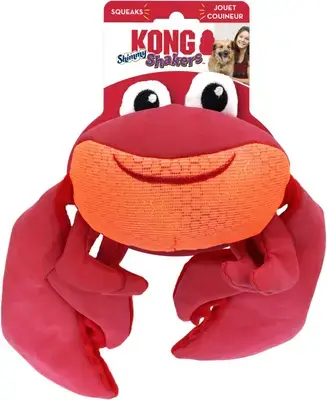 Kong Hond hondenspeelgoed shakers shimmy crab medium Voordeelprijs
