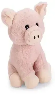 Beeztees hondenspeelgoed varken Gino pluche 25x19x18cm roze Lage Kosten