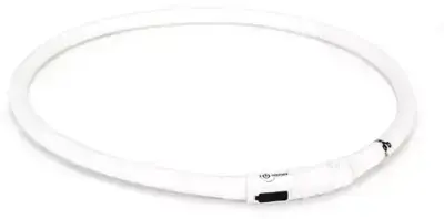 Veilige Betaling Beeztees Safety Gear Dogini - Halsband Hond - Wit - 70 cm