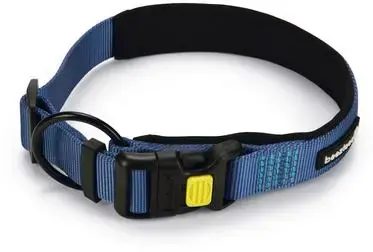 Alleen Vandaag Beeztees hondenhalsband Parinca premium nylon 55-60x3cm blauw