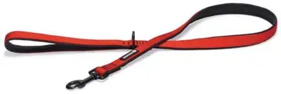 Beeztees hondenriem Parinca premium nylon 120x2cm rood Hete Deal