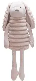 Designed by Lotte hondenspeelgoed Reza konijn XL pluche 65x17x16.cm roze Betaalbaar