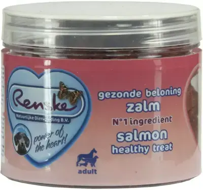 Betrouwbaar Renske Gezonde Beloning hartjes zalm 100g