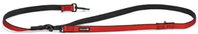 Beeztees hondenriem dressuurlijn Parinca premium nylon 200x2cm rood Seizoensaanbieding