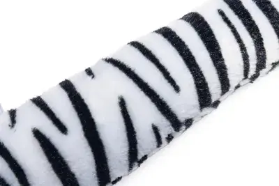 Beeztees hondenspeelgoed Jungle zebrastaart pluche 60x6x5cm zwart/wit Meest Verkocht