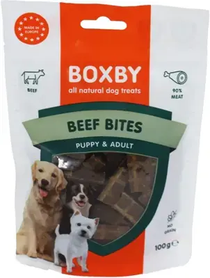 Boxby Beef Bites 100g Hete Deal