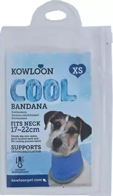 Betrouwbaar Kowloon Cool bandana pva blauw s 20-30cm