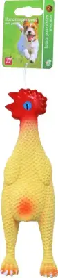 Hondenspeelgoed latex kip middel 22 cm Beperkt Aanbod