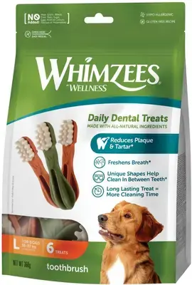 Betrouwbaar Whimzees tandenborstel 14,5cm 6 stuks - L