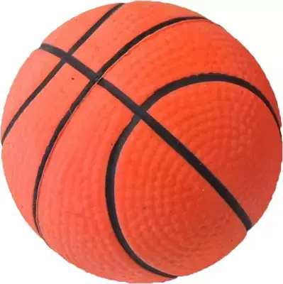 Boon hondenspeelgoed drijvende spons basketbal 6 cm Bestseller