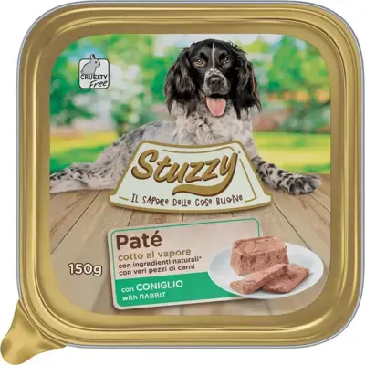 Stuzzy honden paté konijn 150g Merkproduct