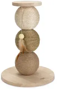 Designed by Lotte krabbollen Elio rubberhout d34h47.5cm naturel Koopje