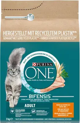 Bestseller Purina One Adult kattenvoer kip 3kg