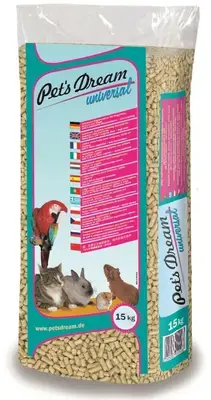 Pet‘s Dream houtkorrel 25L - 15kg Fabrieksprijs