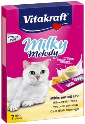 Laatste Versie Vitakraft Milky Melody met kaas
