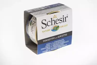 Schesir Kattenvoer Complete Tonijn & Witvis in Gelei – 85 g Fabrieksprijs