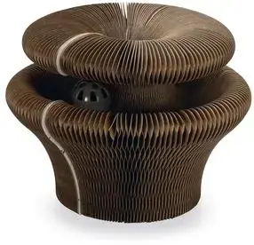 Beeztees kattenspeelgoed krabspeelgoed Siep karton 38x38x10cm bruin Actieprijs