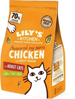 Bestseller Lily‘s Kitchen Kip met Groenten Kattenbrokken 2kg