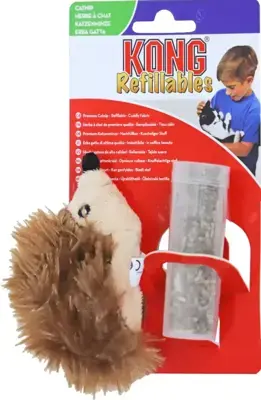 Nieuw Kong kat Refillables catnip egel