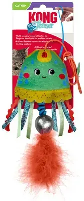 Flitsaanbieding Kong kattenspeelgoed teaser jellyfish