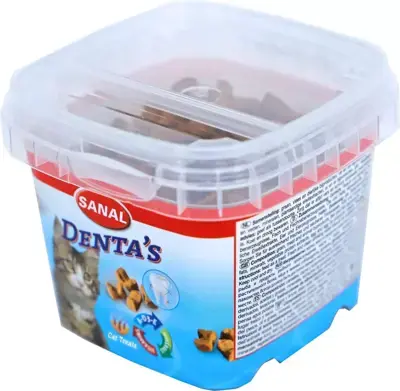 Betaalbaar Sanal bites Denta‘s kattensnack, 75g