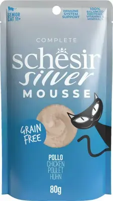 Betrouwbaar Schesir katten mousse kip 80g