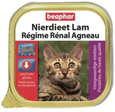 Beaphar Nierdieet kat - Lam 100g Populair