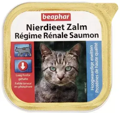 Bestel Nu Beaphar Nierdieet kat - Zalm 100g
