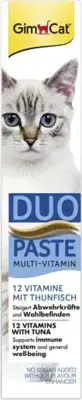Bestel Nu GimCat Multi-Vitamin duo pasta 12 vitamines & tonijn 50g