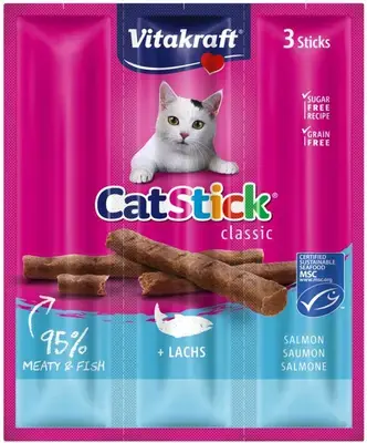 Beperkte Voorraad Vitakraft Cat-Stick Mini Zalm 18 g