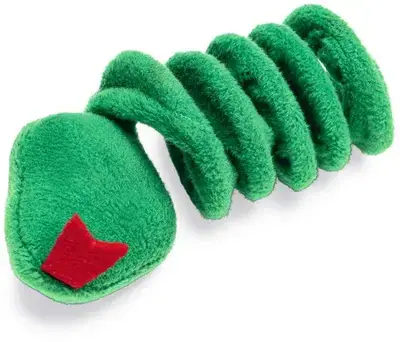 Beeztees kattenspeelgoed Jungle slang Craza pluche 10x3x3cm groen Alleen Vandaag