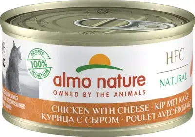 Almo Nature HFC Natural kattenvoer kip & kaas 70g Superprijs