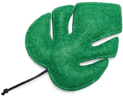 Beeztees kattenspeelgoed Jungle blad vilt 13x7x1.5cm groen
Beeztees kattenspeelgoed Jungle blad vilt 13x7x1.5cm groen Beperkt Aanbod