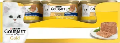 Direct Verzonden Gourmet Gold mousse met kip 85g