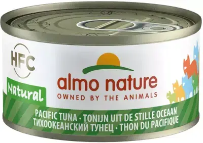 Almo Nature HFC Natural kattenvoer Pacifische tonijn 70g Direct Beschikbaar