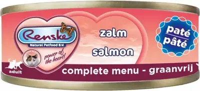 Renske graanvrije kattenpaté zalm 70g Actieprijs