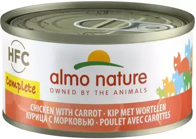 Almo Nature HFC Natural graanvrij kip & wortel 70g Finale Uitverkoop
