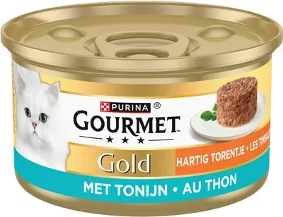 Gourmet Gold Hartig Torentje Tonijn 85 g Finale Uitverkoop