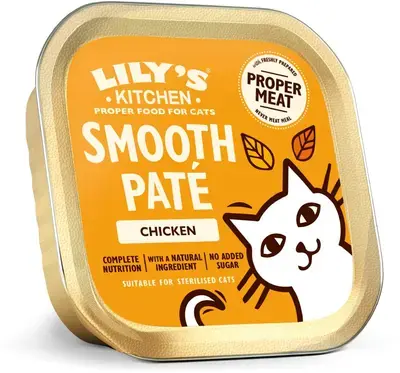Beste Prijs Lily’s Kitchen Paté met Kip kattenvoer 85g