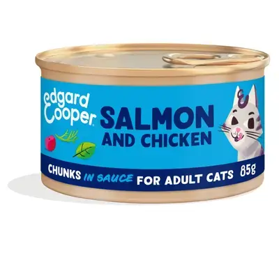 Bestel Nu CAT E AD CHUNKS SALMON/CHICKEN 0.085 KG