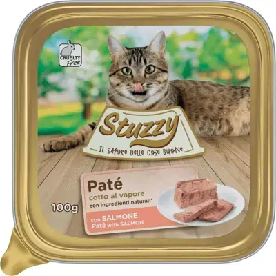 Bestel Nu Stuzzy kattenpaté zalm 100g