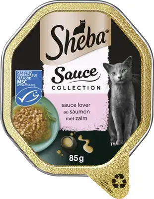 Must-Have Sheba Sauce Lover zalm in saus 85g