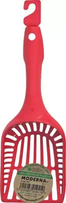 Moderna kattenbakschep plastic Handy recycled spicy coral Speciale Aanbieding