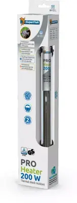 Aanbieding Superfish Pro heater 200w 60-125l (35cm)
