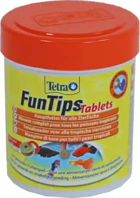 Bestseller Tetra Fun Tips tablets, 165 tabletten