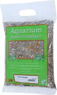 Aquarium grind donker 3-6, zak a 8 kg Superprijs