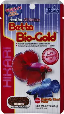 Betrouwbaar Hikari Visvoer betta biogold 5GRM