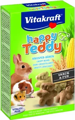 Vitakraft Happy Teddy knaagdierensnack 75g Korting