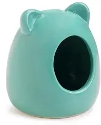 Beperkt Aanbod Beeztees knaagdieren badhuis keramiek 9x9x11cm mint